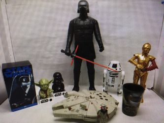 Star Wars Action Figures and VHS tapes