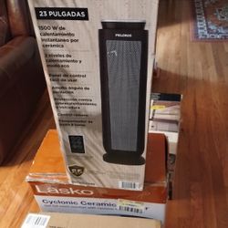 Pelonis  Digital Ceramic Tower Heater 1500 Watt  23 Inch