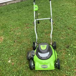 GreenWorks Eletric Lawnmower