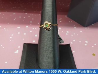 Women's Ring - Yellow Gold 10k (.417) 0.7 grams Size 6.5