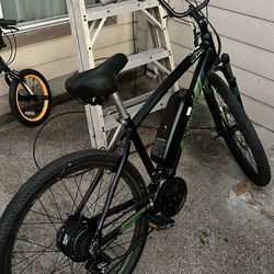 Electric bike ancher