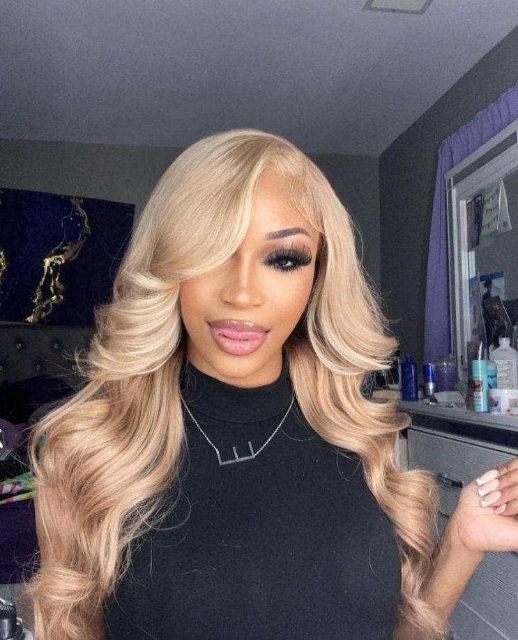 Synthetic 613 Lace Front Wig 32Inch & Blonde Wig