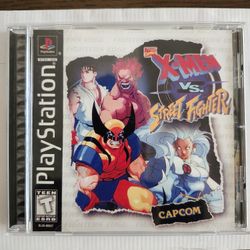 X-men Vs Street Fighter Ps1