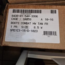 Military Boots.
