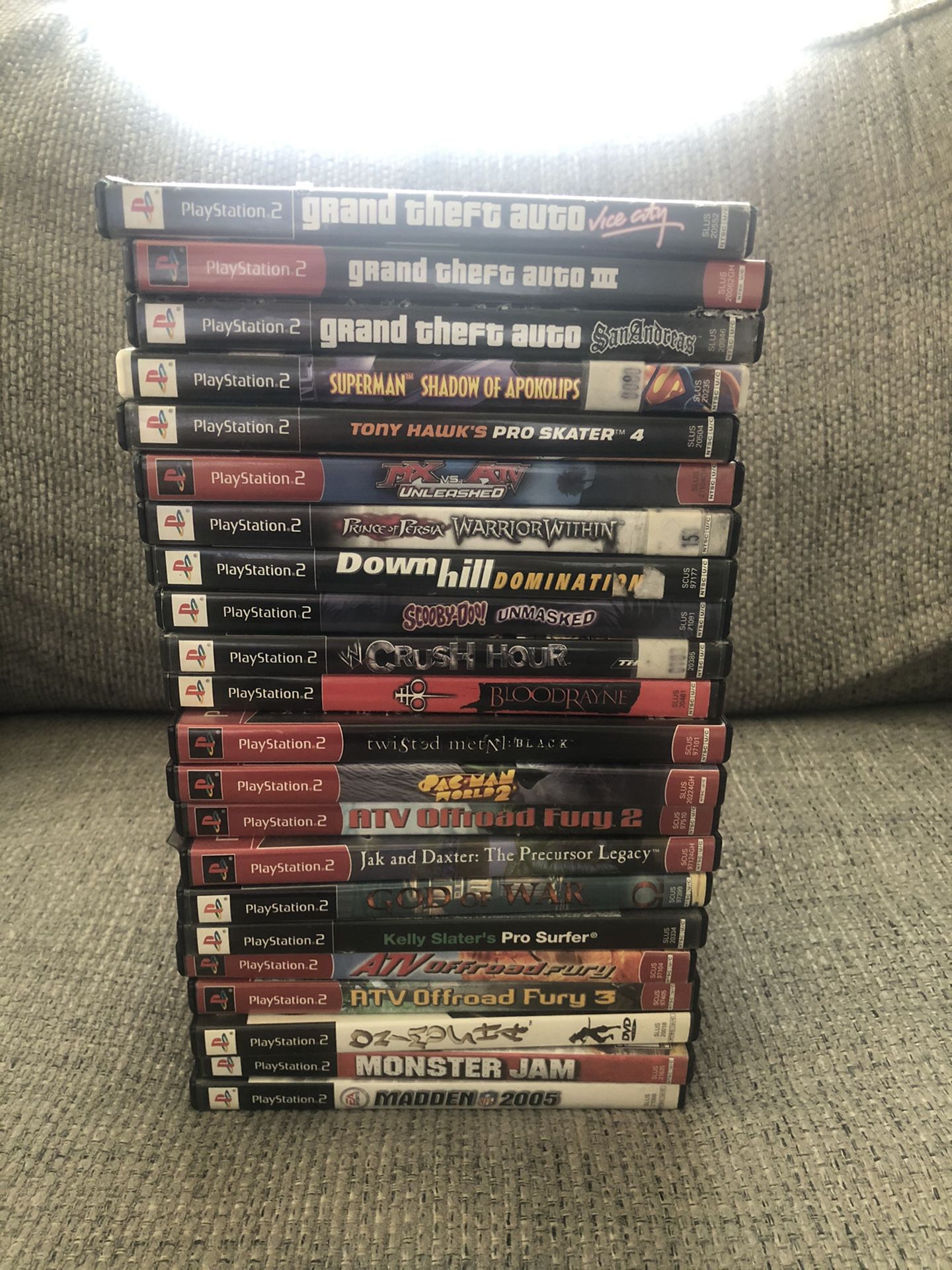 PS2 Games - UNTESTED