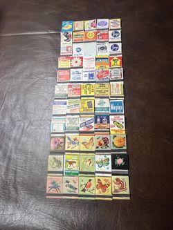 55 Rare Vintage Matchbooks 