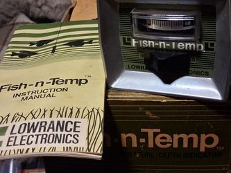 Lowrance Fish-n-Temp Temperature/Depth Indicator