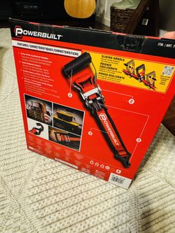 PowerBuilt 4 pcs Rachet tie down