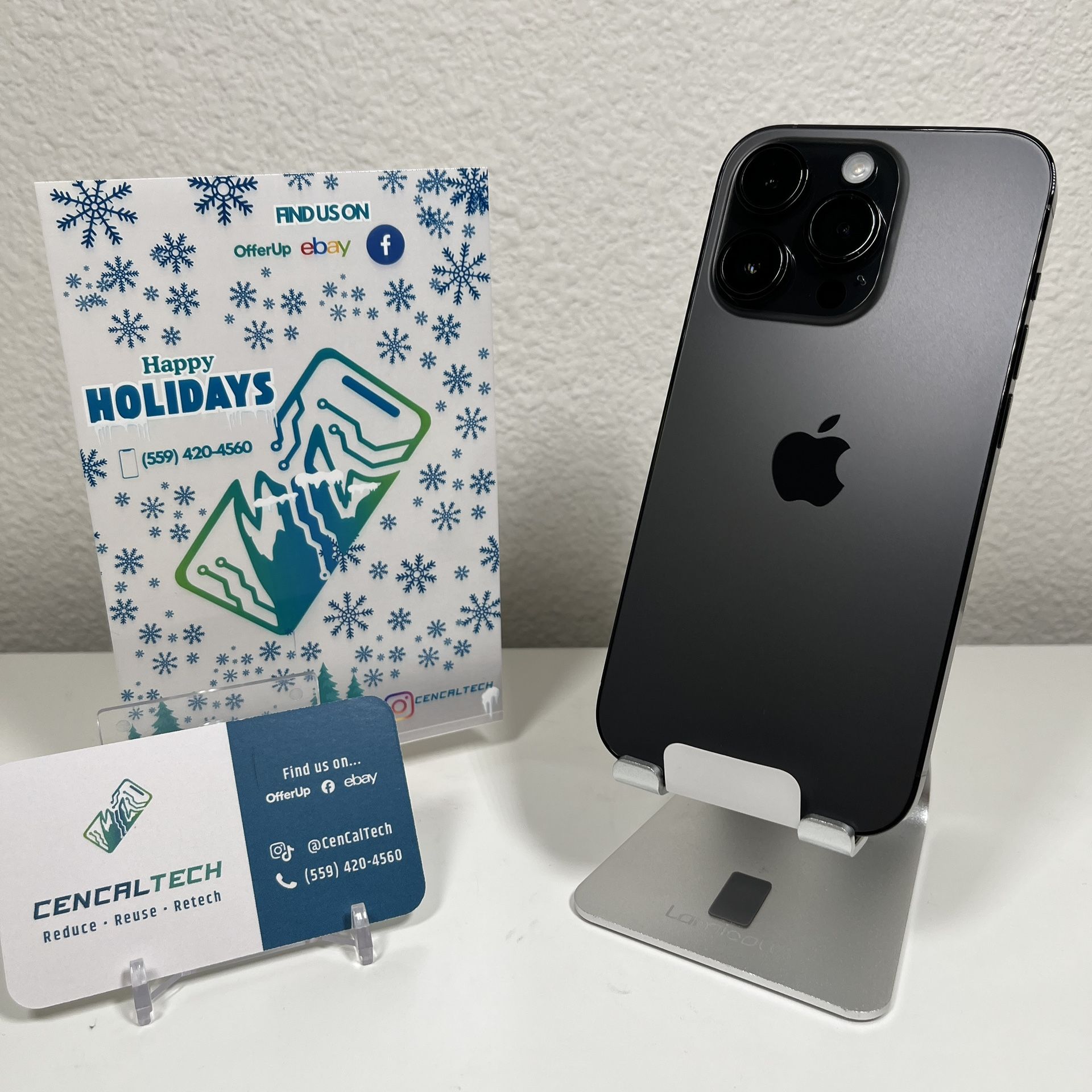 iPhone 14 Pro 128gb Unlocked 100% 🔋 Health In Mint 10/10 Condition 