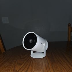 Samsung-The Freestyle 2nd Generation With Gaming Hub FHD HDR SMART Portable Projector- WHITE