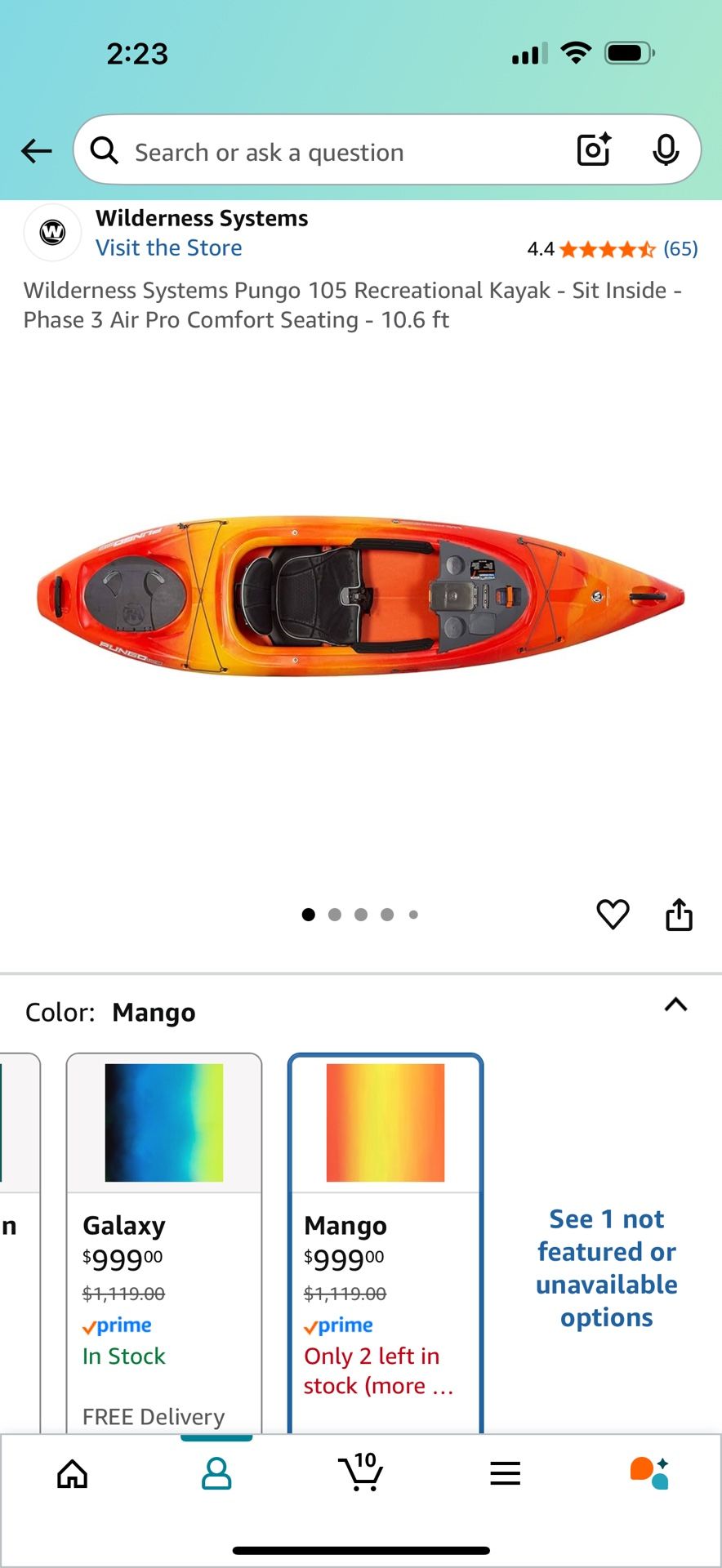 Kayak Package