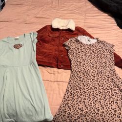 Cat&jack dresses and coat