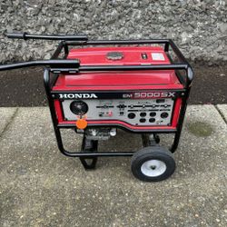 Honda EM5000SX Portable Generator 120V/240V