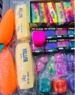 Squishy Toy Lot – Butter, Nee Doh, and More