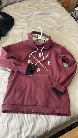 Dope Snow Snowboarding Jacket in size Medium Burgundy