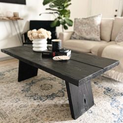Black Coffee Table 