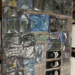 Lots of Vintage Gaming PC GPUs mix of tested/untested.