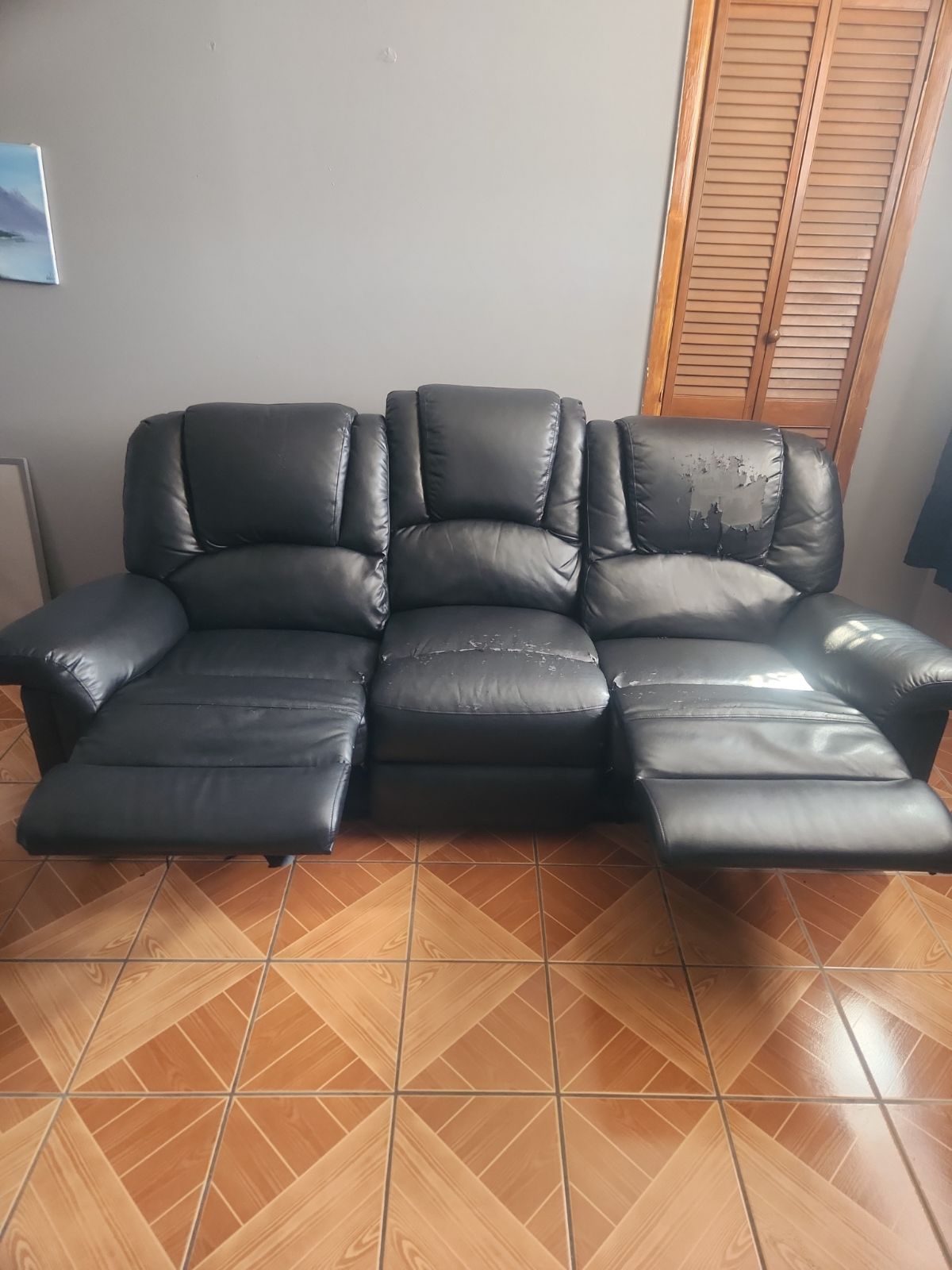 Reclinables Sofa and Loveseat 
