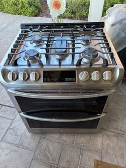 Gas Double Oven Range