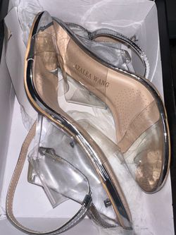 Azalea Wang Clear Strap Sandals