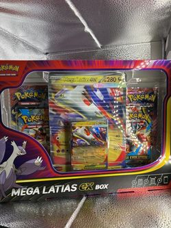 New Pokemon TCG  Mega Evolution Mega Latias EX Box - Factory Sealed