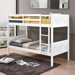 $280 twin bunk bed not including mattress