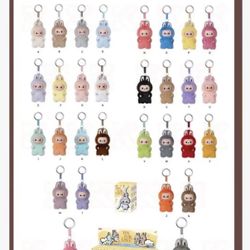 PIN FOR LOVE SERIES V4-VINYL PLUSH PENDANT BLIND