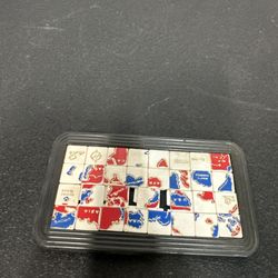 Vintage Slide Puzzle United States Map 5"x 3" #U4