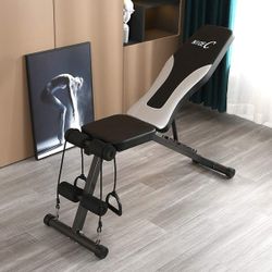 Adjustable Weight Bench – Folding Workout Bench for Home Gym