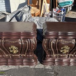 Pair Of Vintage Nightstands 