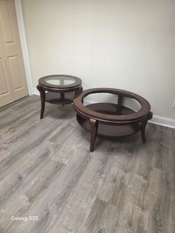 Coffee table and end table