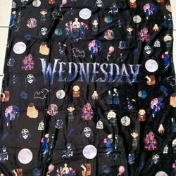 WEDNESDAY blanket,  50 X 40