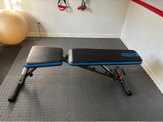 Adjustable Weight Bench – Incline/Flat Workout Bench