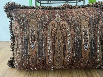 Beautiful Beaded & Sequined decorative Pillow 24x20