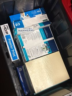 Bulk Printer Paper & Specialty Paper Lot