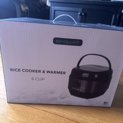 Servappetit Rice Cooker 6 Cup 