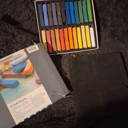 24 Soft Pastels For Art Work/ Drawing