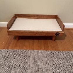 Wooden Dog Bed