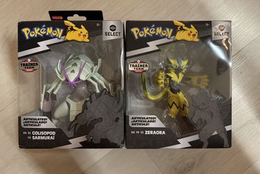 Pokemon select trainer team series Golisopod & zeraora new sealed