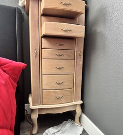 8 Drawer Vintage Jewelry Armour