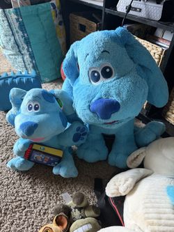 Blue clues plushies