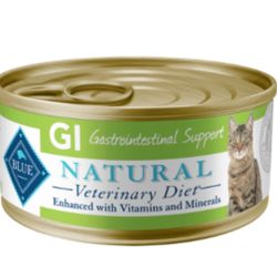 BLUE Natural Veterinary Diet™ Cat GI Gastrointestinal Support 5.5oz Can 24pk