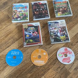 8x Wii Games