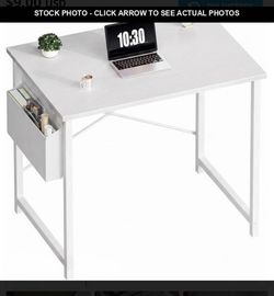 OLIXIS Small Computer Desk, 31 Inch Gaming Desks for Home Office -