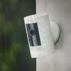 Ring Camera,Battery, Indoor/ Outdoor, White, Rechargeable Battery