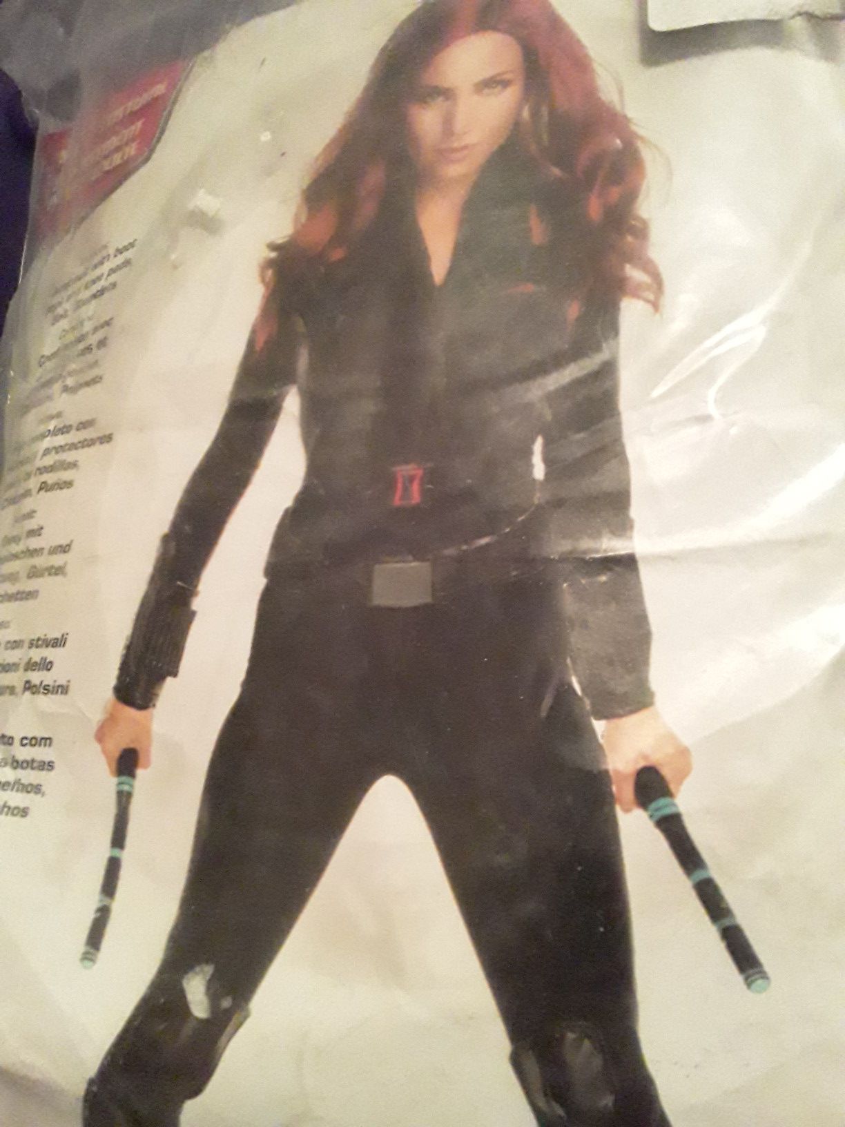 Halloween costume. Marvel "Black Widow"