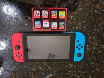 Nintendo Switch with 8 Games Bundle