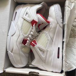 Jordan Red Metallic 4s
