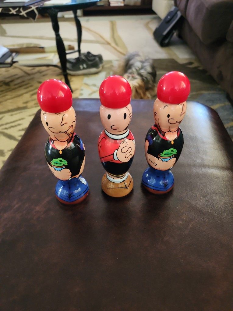 3 Vintage King Popeye / Oliveoyl Bingo Ink Dabbers