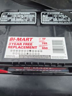 New car battery